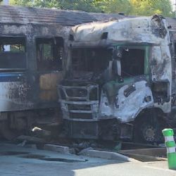 Policie obvinila řidiče polského kamionu za úterní střet s vlakem v Olomouci