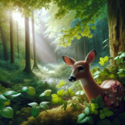 Vysílenou laň ze strmého koryta potoka zachránili stateční hasiči z Třince