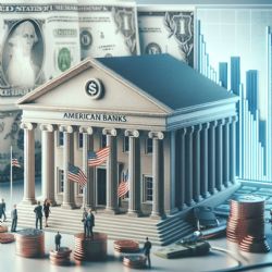 Americké velké banky těží, menší banky bojují