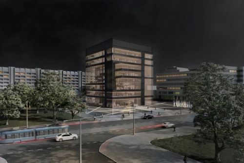 obrázek:Černá kostka: Nové centrum digitalizace a vědy mění podobu Ostravy