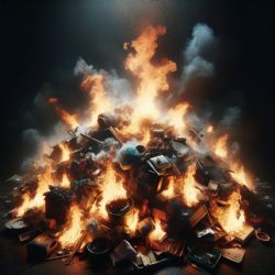 Pohroma heřmanické haldy sahá ke skládce chemikálií a kalové nádrži