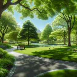 Revitalizace Gagarinova náměstí: Parčík s novými stromy, lavičkami a osvětlením