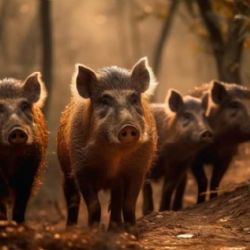 Divoká prasata působí škody na kukuřici: Zemědělci hledají řešení s myslivci i městem