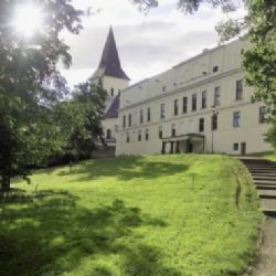 Jezero v parku Boženy Němcové prochází očistou