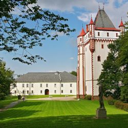 Rekonstrukce pracovny Mechtilde Lichnovské na zámku v Hradci nad Moravicí