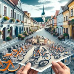 Nový Jičín zahajuje sdílená kola na půl hodiny zdarma