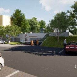 Nový parkovací dům s hřištěm v Ostravě-Porubě za 160 miliónů Kč