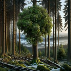 Jmelí - zabiják stromů na ostravsku