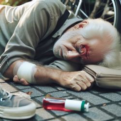 Pád ze střechy: Muž vážně zraněn v Kašovicích