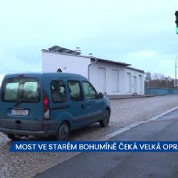 Most ve Starém Bohumíně čeká oprava, zatím se zde jezdí kyvadlově se semafory